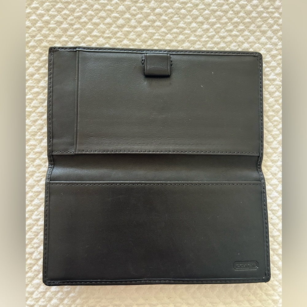 Coach signature C Check Book cover - Picture 5 of 7